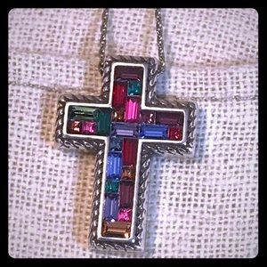 🌺 Brighton Stained-Glass Reversible Necklace